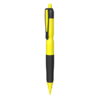 Rendu 3D de l'objet crayon png