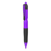 Rendu 3D de l'objet crayon png