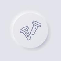 VR Controller icon, White Neumorphism soft UI Design for Web design, Application UI and more, Button, Vector. vector