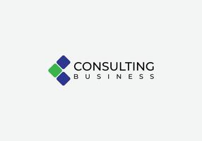 Abstract consulting business logo design vector