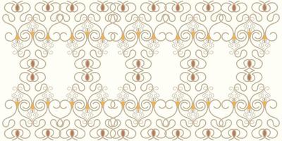 Modern abstract flower, leaf, seamless pattern. designed with creative ideas vector