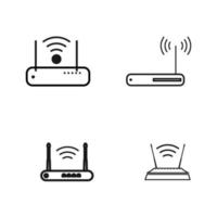 router icon vektor vector