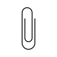 paper clip logo vector