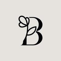 beautiful fashion beauty logo letter A vector