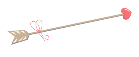 love arrow isolated png