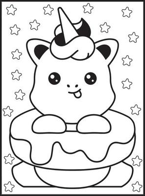 Kawaii Coloring Book For Kids Ages 8-12 : More Than 50 Cute & Fun Kawaii  Doodle Coloring Pages for Kids and Toddlers: Anime, Animals, Unicorns,  Dinosaurs, Space, Food, Pirates, Chibi Boys 