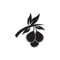 set of Olive logo vector illustration design