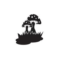 mushroom icon illustration isolated vector sign symbol