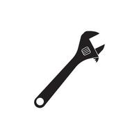 pipe wrench icon vector illustration symbol design