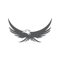 Falcon logo template vector