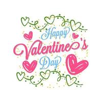 Happy valentines day. Express your love to your beloved partner.vector illustration. vector