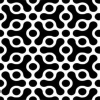Black and white line patterns vector