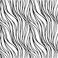 Black and white line patterns vector