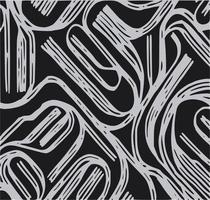 Black and white monochrome patterns vector