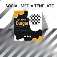 social media cover vector