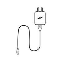 Mobile charger icons vector, signs and symbols technology, communication items vector