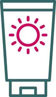 Sunscreen Vector Icon