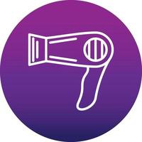 Hair Dryer Vector Icon