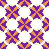 Geometric seamless pattern design, Repeat textile design. Fabric print vector