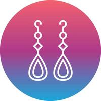 Earrings Vector Icon