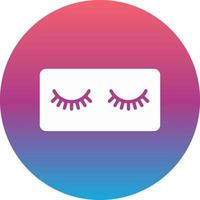 Eyelashes Vector Icon