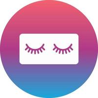 Eyelashes Vector Icon