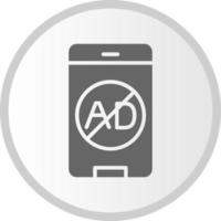 Ad Blocker Vector Icon