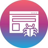 Web Crawler Vector Icon