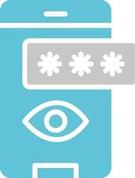 Show Password Vector Icon