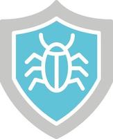 icono de vector de antivirus