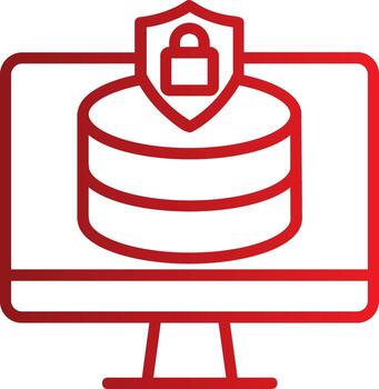 icono de vector de base de datos