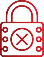 Padlock Vector Icon