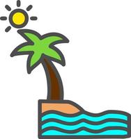 Vacation Vector Icon