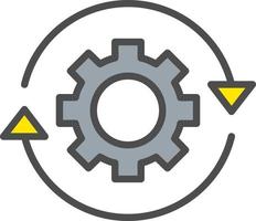 Workflow Vector Icon