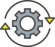 Workflow Vector Icon