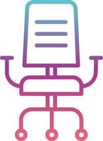 Office Chair Vector Icon