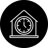 icono de vector de reloj