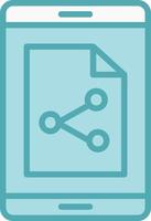 File Share Vector Icon