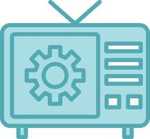 TV Repair Vector Icon