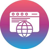 Web Browser Vector Icon