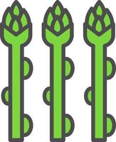 Asparagus Vector Icon