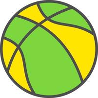 icono de vector de baloncesto