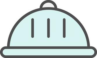 Food Tray Vector Icon