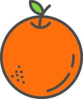 Orange Vector Icon