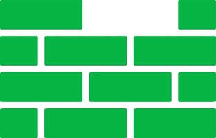 Brick Wall Vector Icon