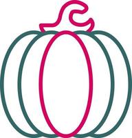 icono de vector de calabaza