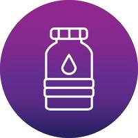 Water Bottle Vector Icon