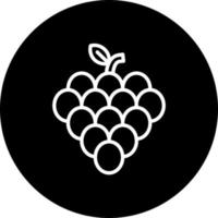 Grapes Vector Icon