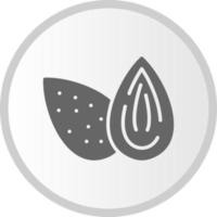 Almond Vector Icon