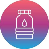 Water Bottle Vector Icon